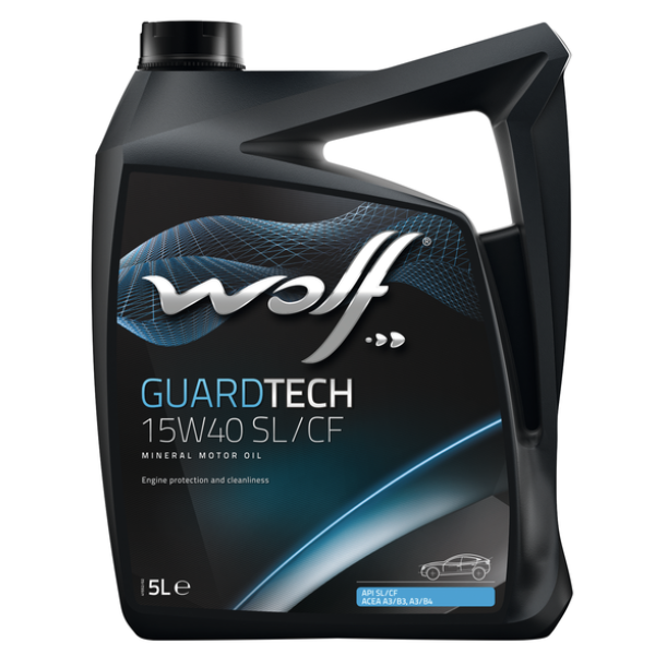 WOLF GUARDTECH 15W40 SL/CF 4 Lt.