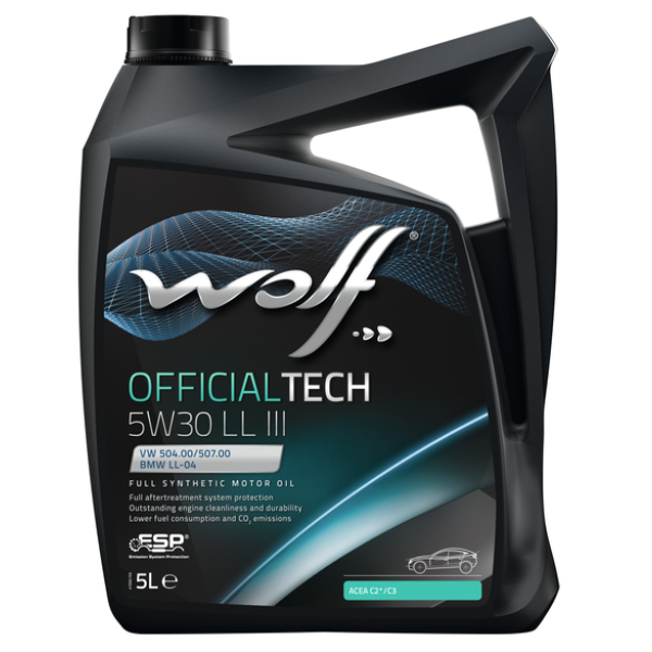 WOLF OFFICIALTECH 5W30 LLIII  4 Lt.