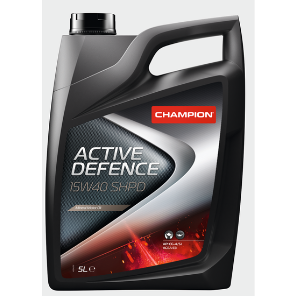 CHAMPION ACTIVE DEFENCE 15W40 SHPD   5 Lt.