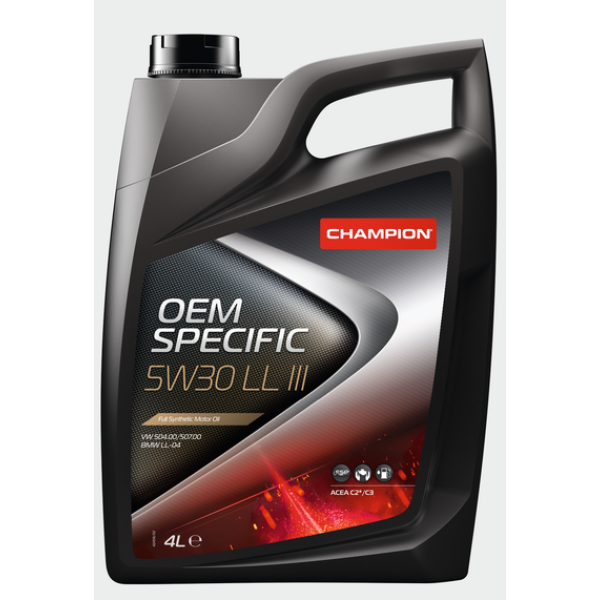 CHAMPION OEM SPECIFIC 5W30 LLIII 4 Lt.