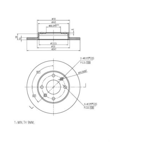 ΔΙΣΚΟΠΛΑΚΑ FBD-282