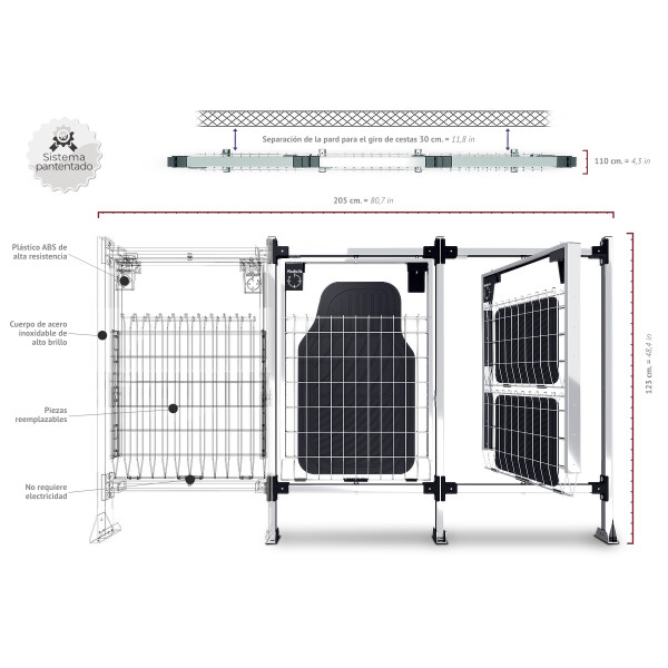 Mηχανισμός πλυσίματος για πατάκια