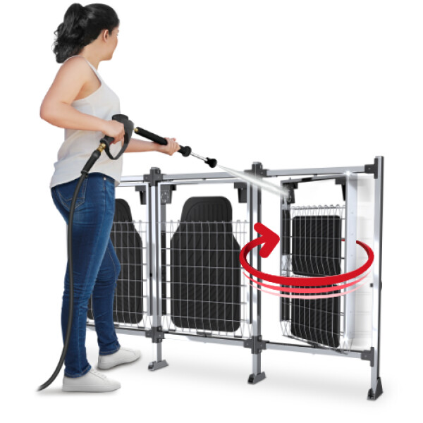 Mηχανισμός πλυσίματος για πατάκια