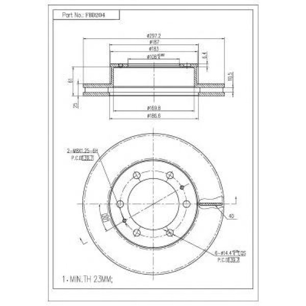 ΔΙΣΚΟΠΛΑΚΑ FBD-204