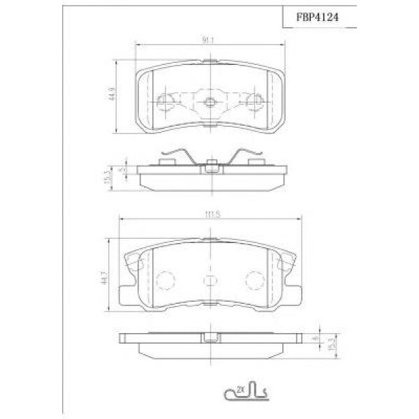 ΤΑΚΑΚΙΑ FBP-4124