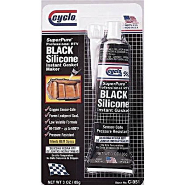 C-951 ΚΟΛΛΑ ΣΙΛΙΚΟΝΗΣ ΜΑΥΡΗ 85g