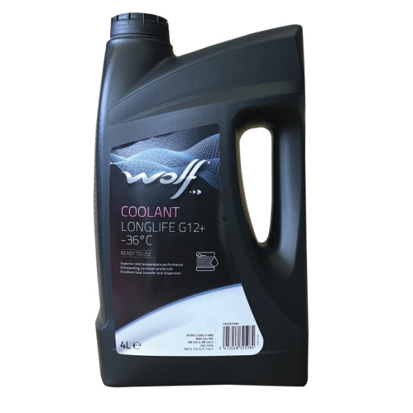 RADIATOR COOLANT G12 L.L 4L WOLF