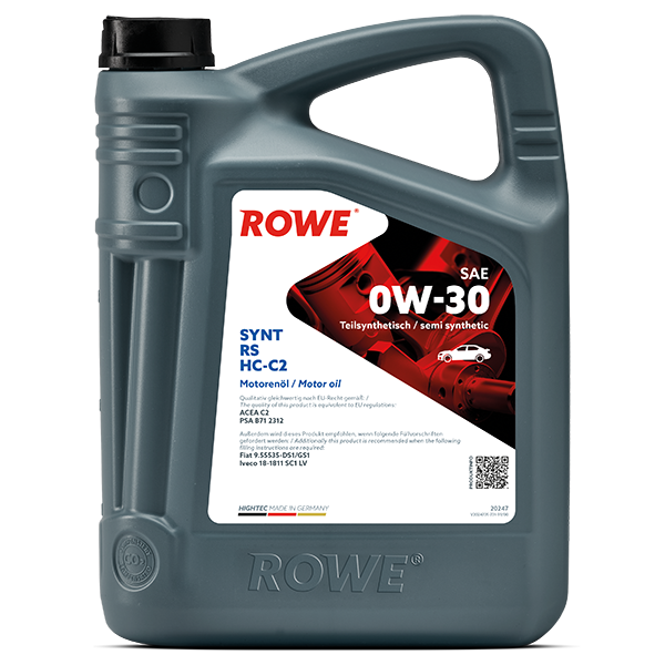 ROWE SYNT-RS 0W30 HC-C2 4L
