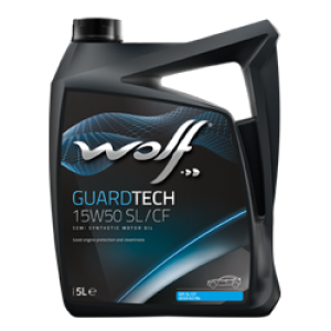 WOLF GUARDTECH 15W50 SL/CF 5 Lt.