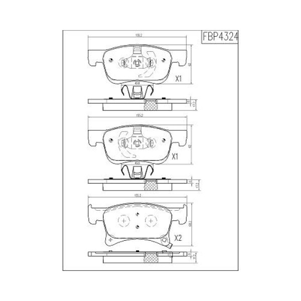 ΤΑΚΑΚΙΑ FBP-4324