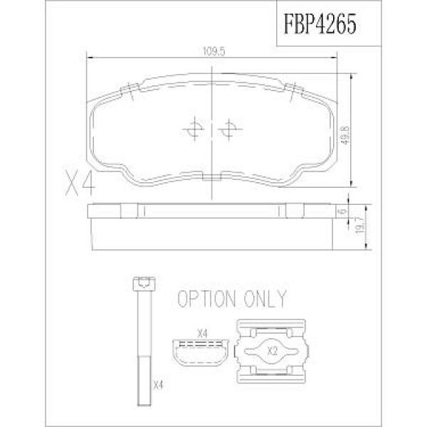 ΤΑΚΑΚΙΑ FBP-4265