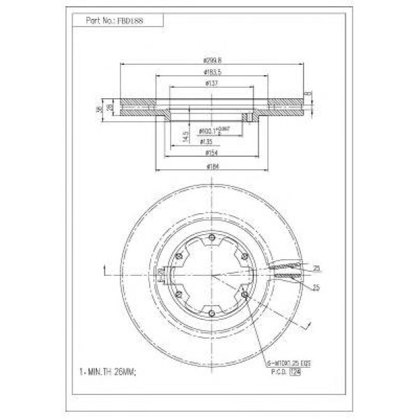 ΔΙΣΚΟΠΛΑΚΑ FBD-188