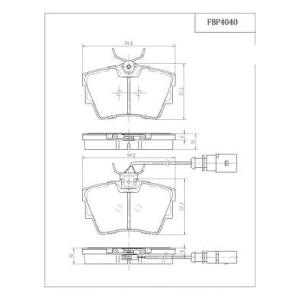 ΤΑΚΑΚΙΑ FBP-4040