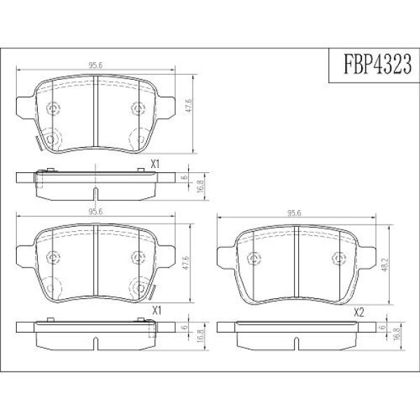 ΤΑΚΑΚΙΑ FBP-4323