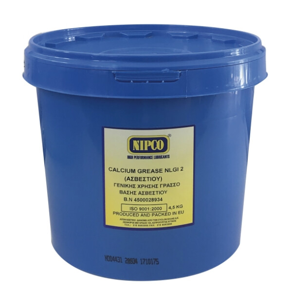 CALCIUM GREASE 2 (ΑΣΒΕΣΤΙΟΥ) 4.5KG NIPCO